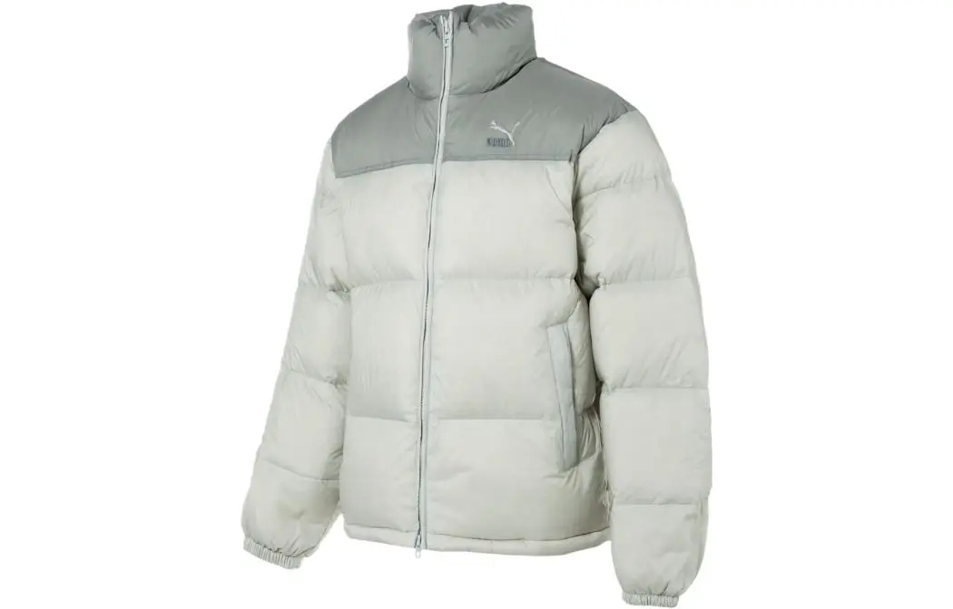 PUMA Jackets Unisex Dusty Gray Turtleneck Moderate Other