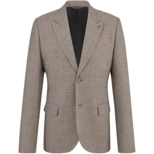 DIOR Business Suit Coat Men's Light Brown