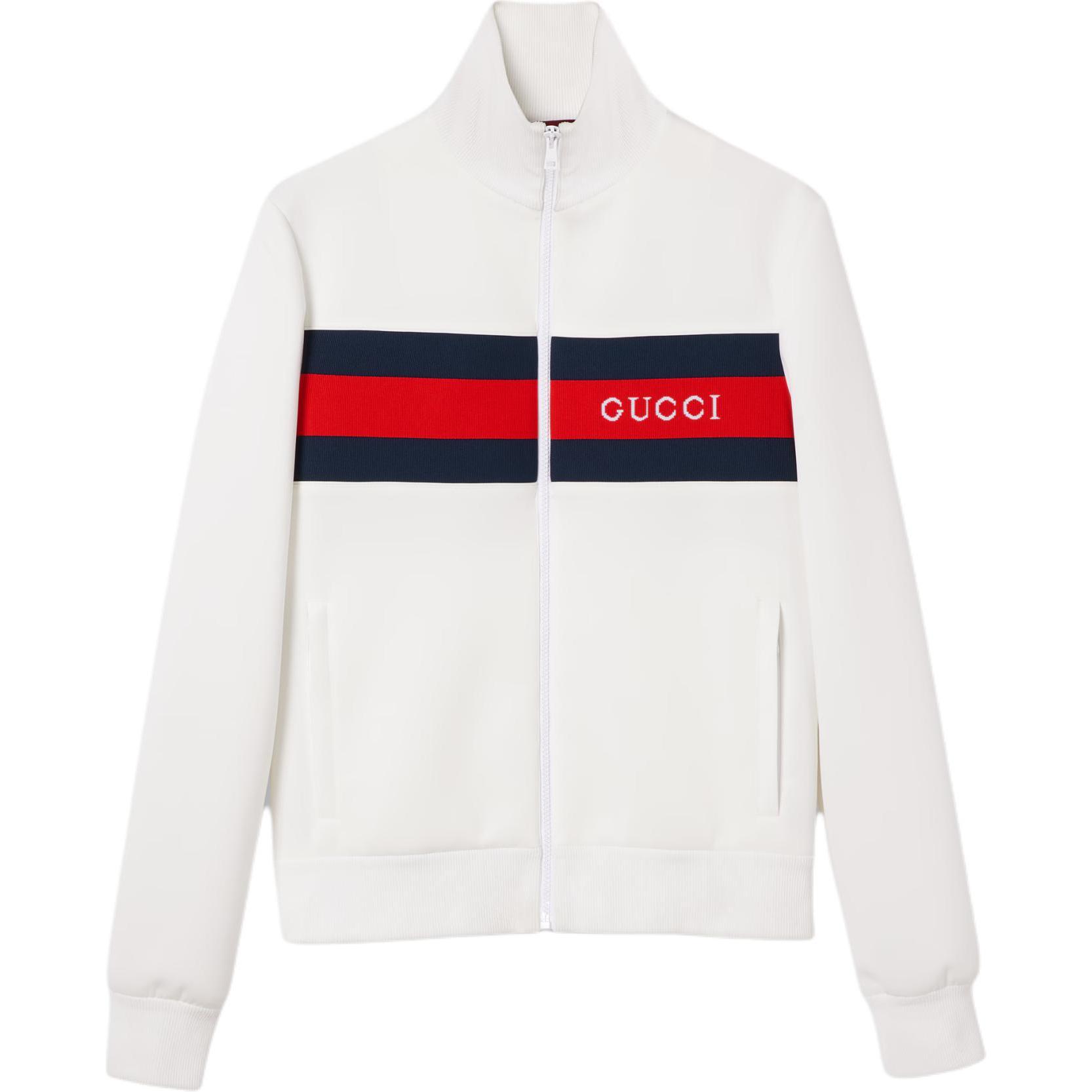 GUCCI Lido Collection SS24 Jackets & Coats Men's White