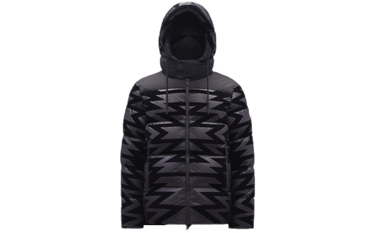Мужской пуховик Moncler Grandrieux (черный)