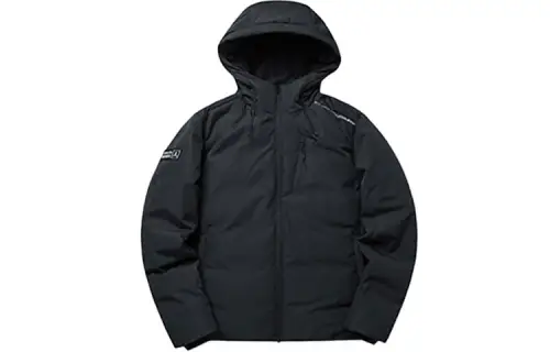 ANTA Variety Training Collection Down Jackets Men's Black Hooded Moderate Other