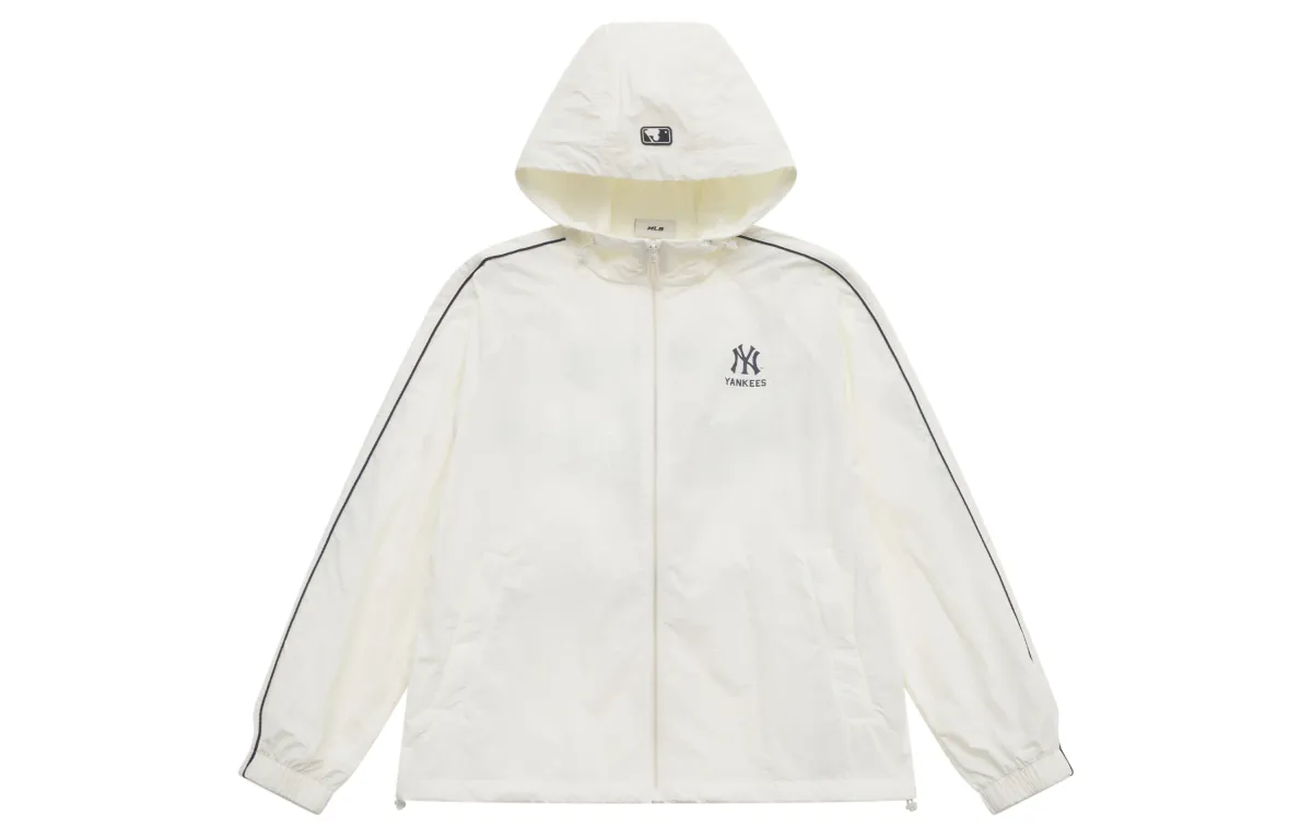 MLB Preppy Style Collection New York Yankees Jacket Unisex White