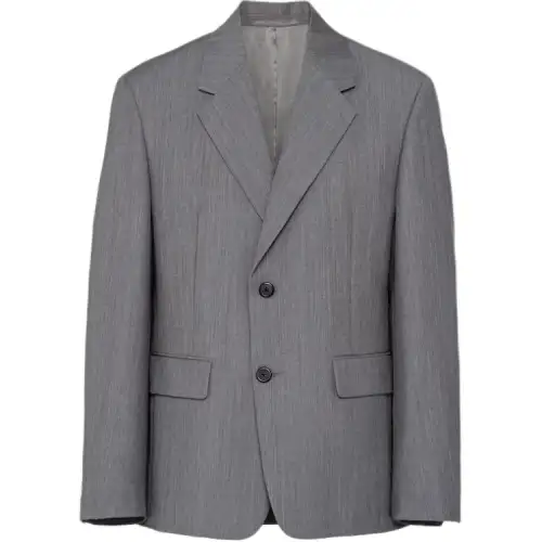 PRADA Single breasted Mohair wool Blazer