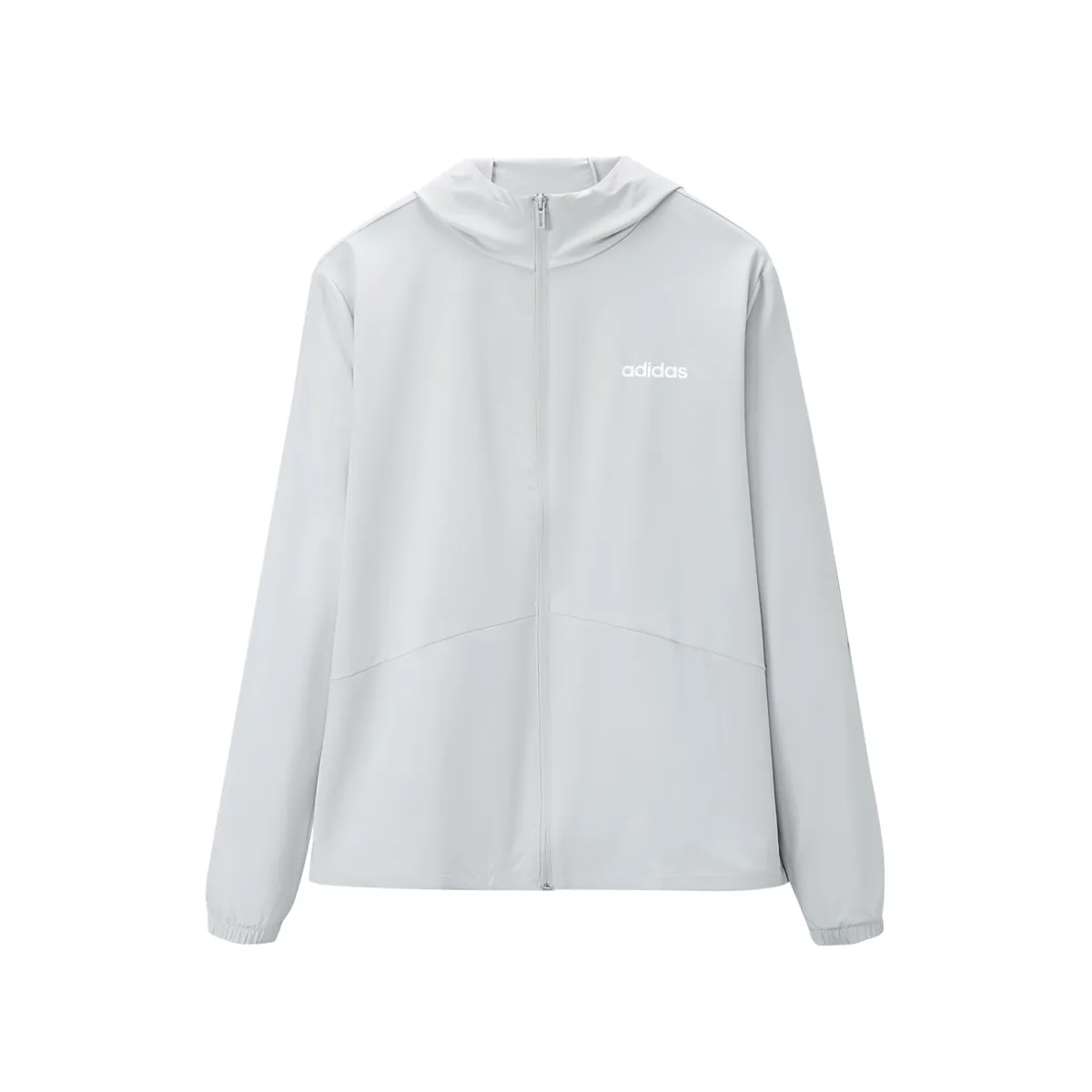 Adidas Jackets & Coats Unisex Light Gray