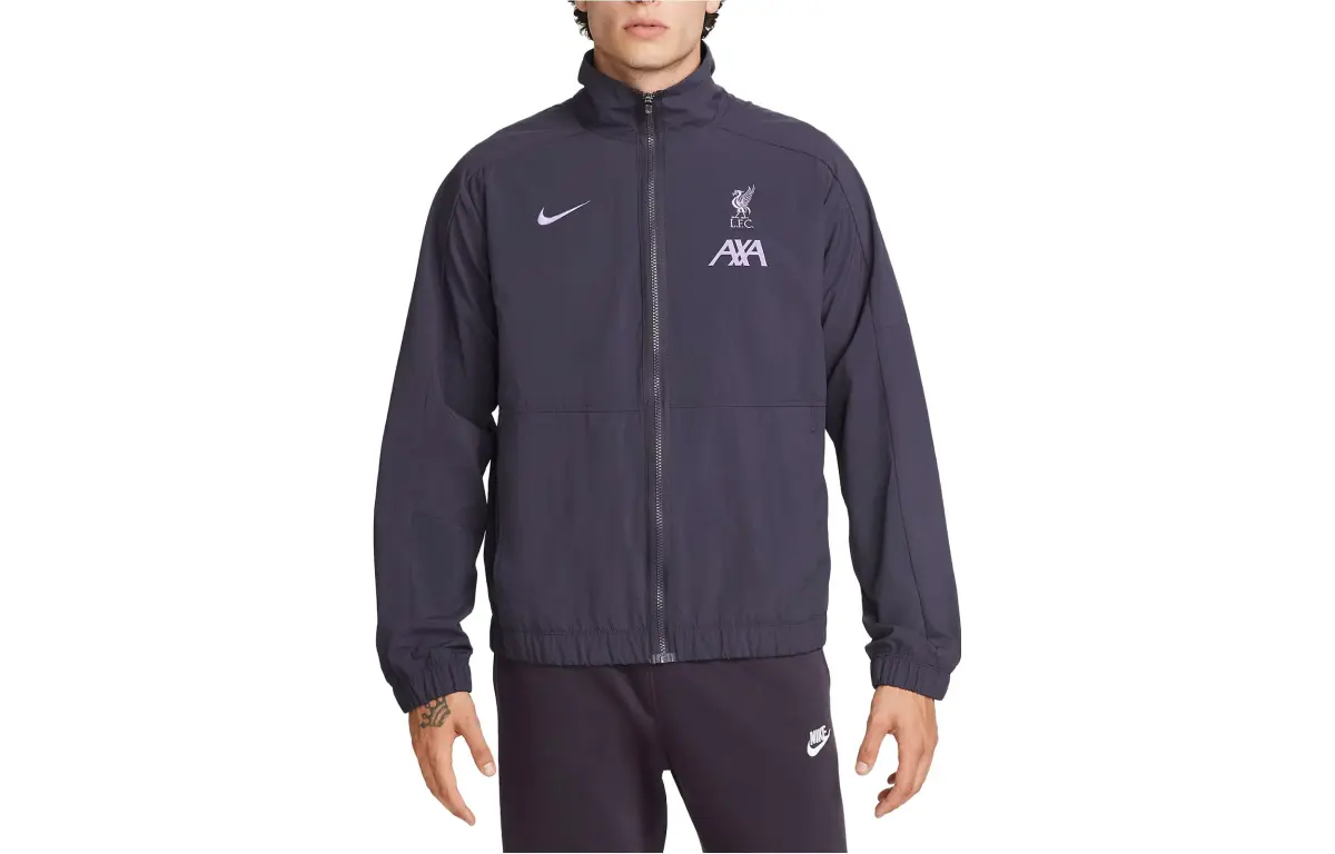 Nike Jackets Men's Space Purple Stand Collar Moderate Other