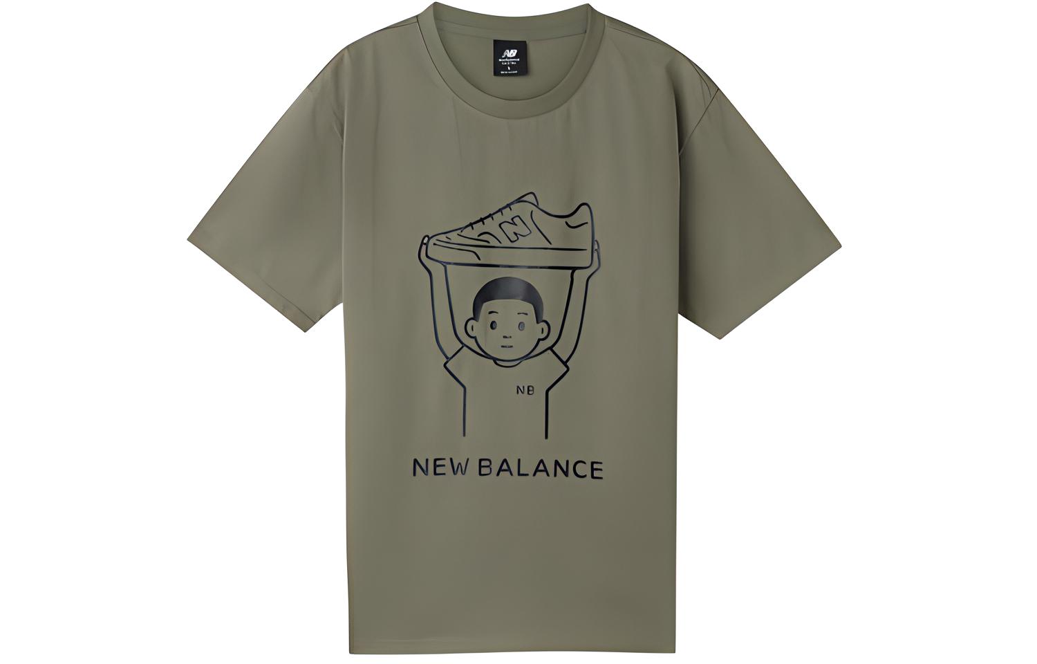 Футболка New Balance x noritake (зеленая)