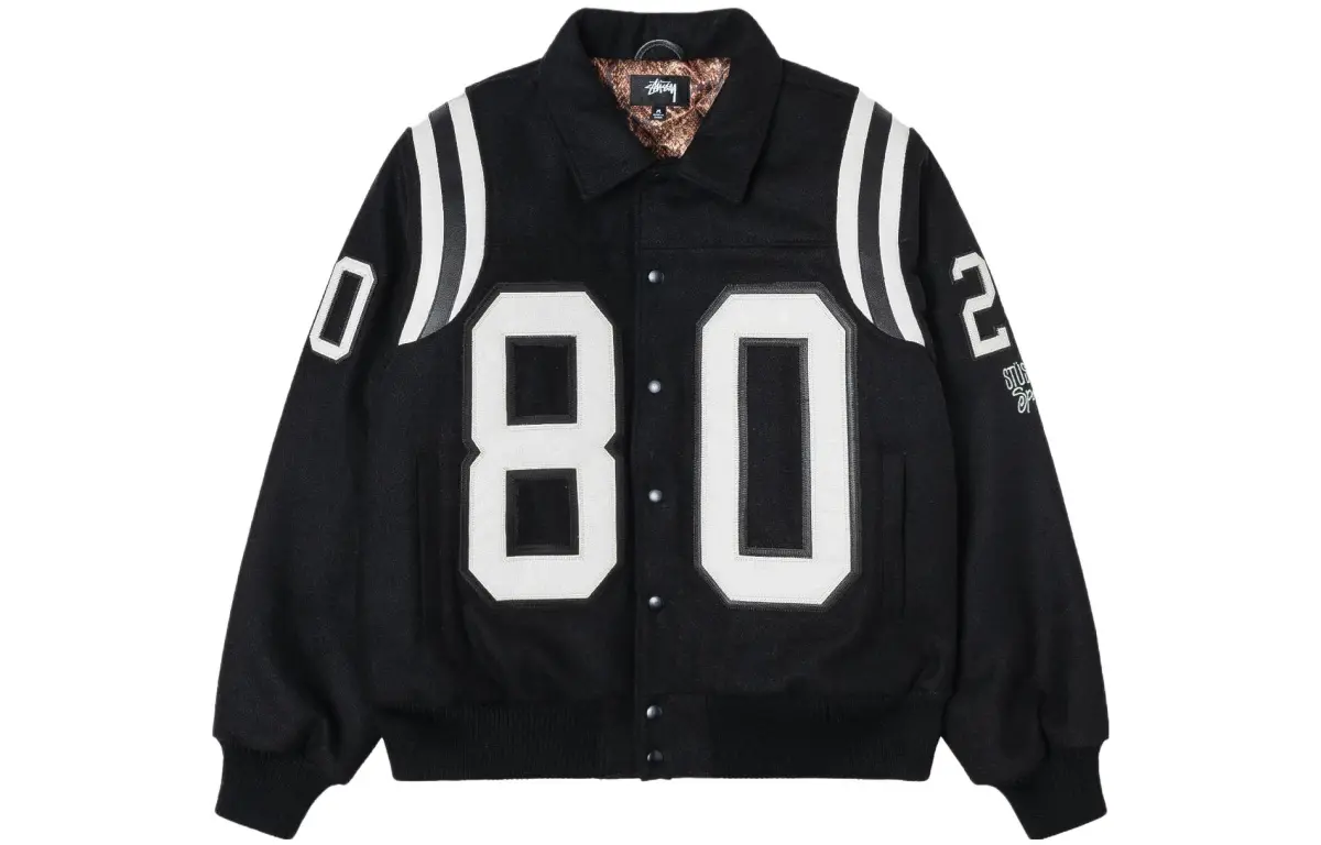 Stussy 80 Wool Varsity Jacket
