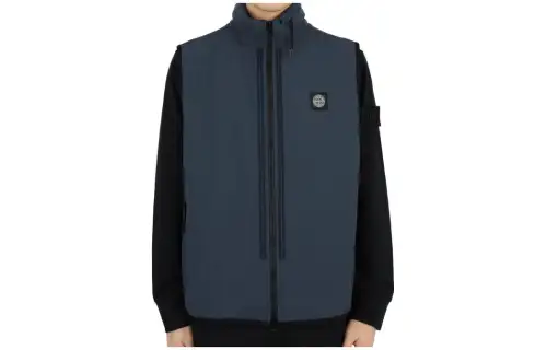 STONE ISLAND FW23 Vest Unisex Marine Blue