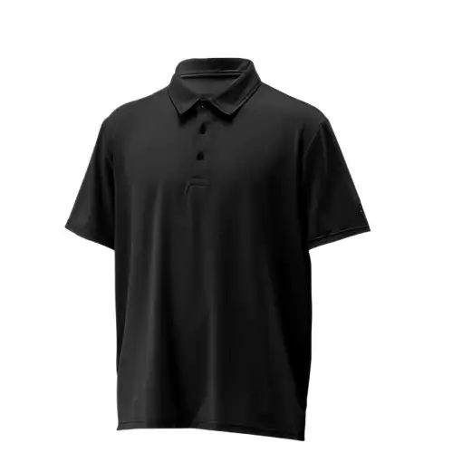 Asics SMOOTH KNIT Polo Shirt Men's Black