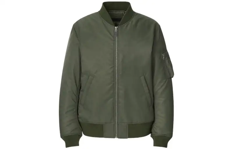 UNIQLO Puffer Jacket Winter Unisex Dark Olive