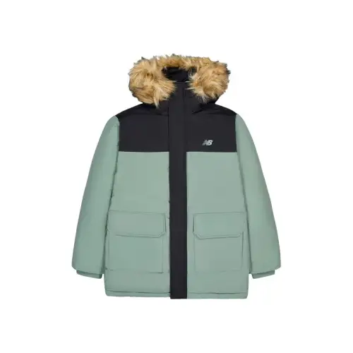 New Balance Warm With Down Jacket Men's Green