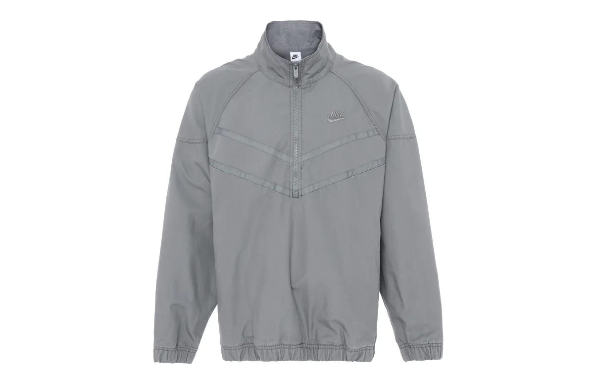 Nike Jackets Men's Dark Gray Stand Collar Moderate Other
