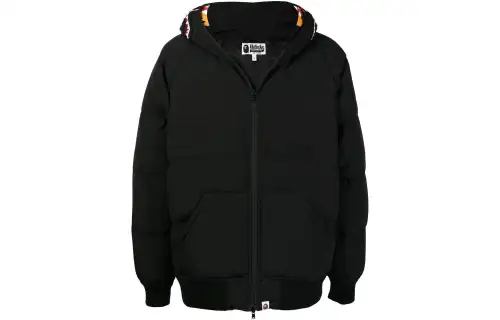 A BATHING APE Moderate Down Jacket Men's Black