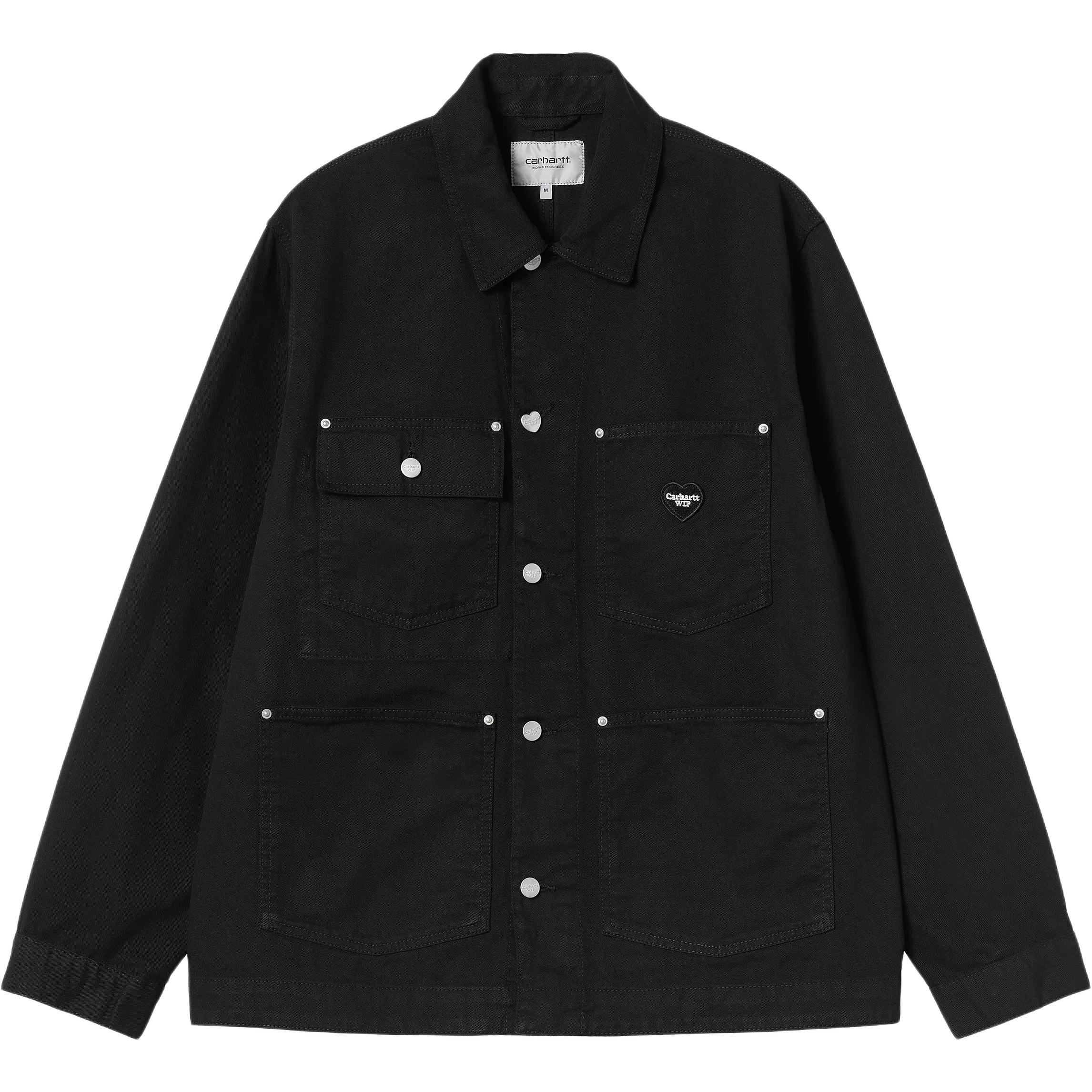 Куртка Carhartt Carhartt WIP SS25 Drewe Chore Coat (черная)
