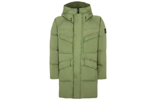 Stone Island Compass-motif down jacket