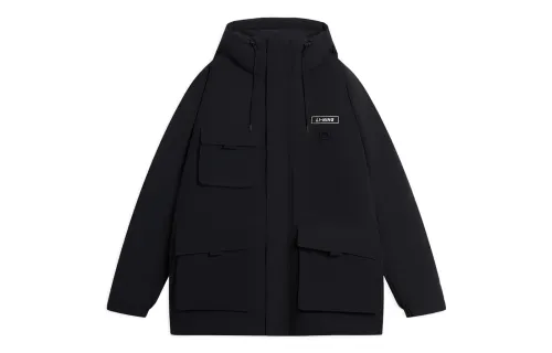 Li Ning Sports Life Collection Down Jacket Men's Black