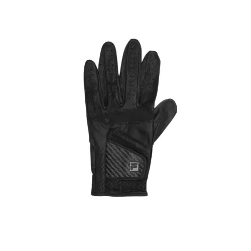 FILA Fila Golf series, fashionable and versatile, simple sports golf, sheep leather gloves, same style for men and women, dark black
