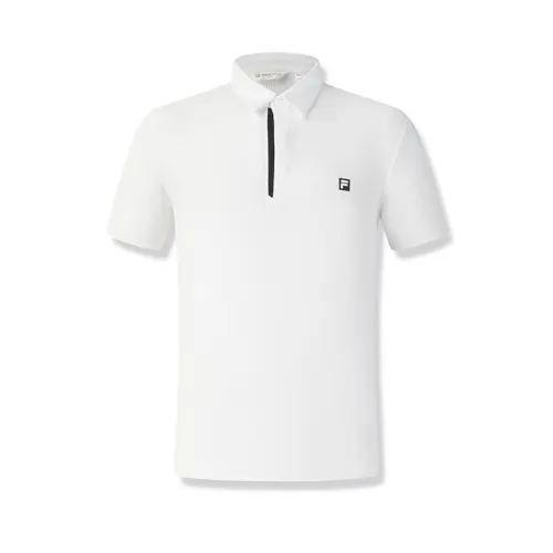 FILA Golf Polo Shirt Men's Jade White