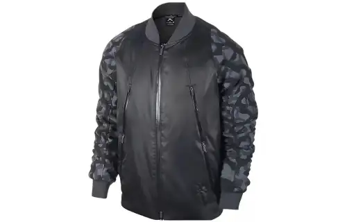 Jordan Jackets Men's Black Stand Collar Thin Other