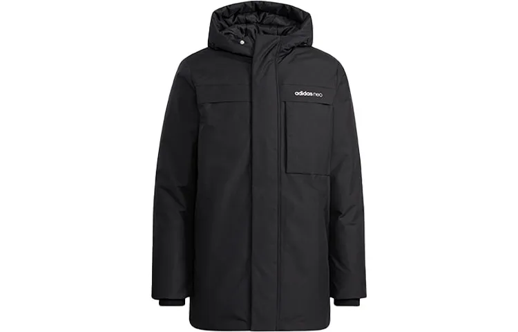 Adidas Neo Down Jacket Winter Men's Black