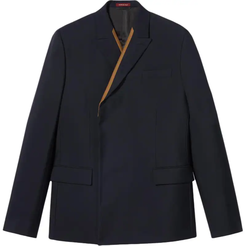 GUCCI Contrasting Profile Blazer