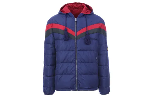 GUCCI Down Jackets Men's Blue Hooded Moderate Other