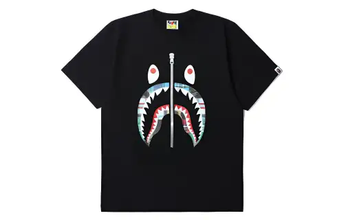 Bape Patchwork Shark T Shirt