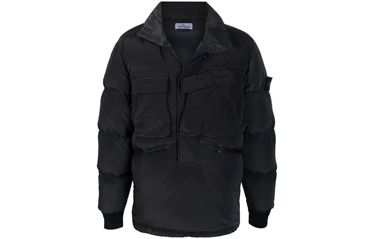 STONE ISLAND Down Jacket Unisex Anthracite