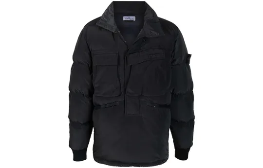 STONE ISLAND Down Jacket Unisex Anthracite