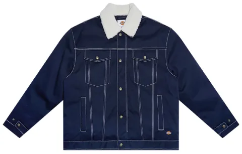 Dickies Down Jacket Winter Unisex Dark Navy Blue