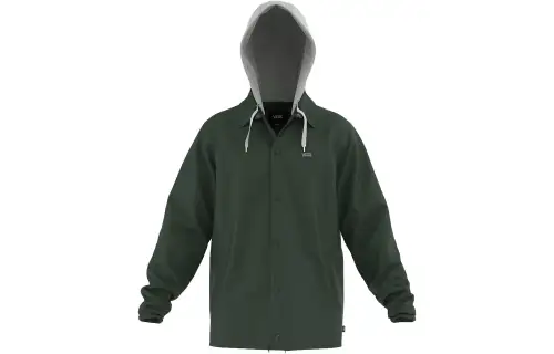 Vans Jackets Men's Green Hooded Moderate Other