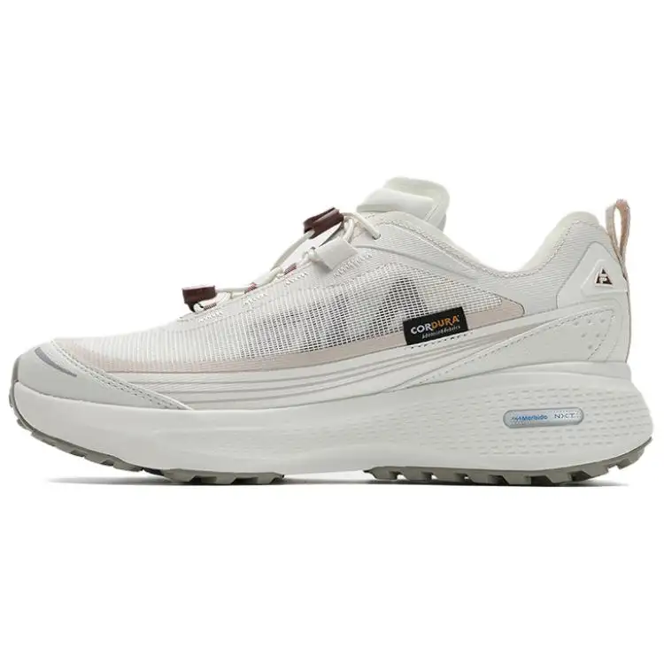 FILA NUVOLE 3 Abrasion Resistant Low top Trail Running Shoes Women's White Pink