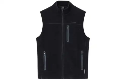 ANTA Vests Men's Black Stand Collar Moderate Other