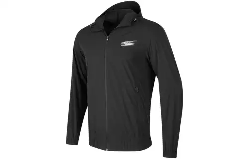 Skechers Jackets Men's Carbon Black/0018 Hooded Moderate Other