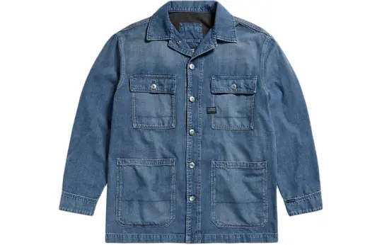 G STAR RAW Denim Jacket Men's Blue