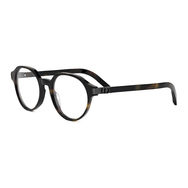 DIOR Plastic Butterfly Eyeglass Frames Unisex Black