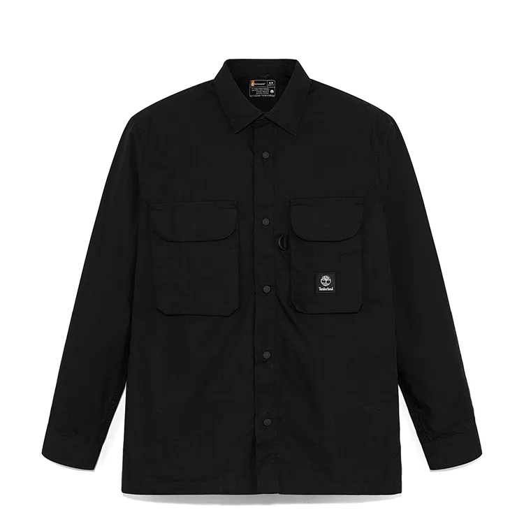 Timberland Shirts Men's Black Lapel Moderate Other