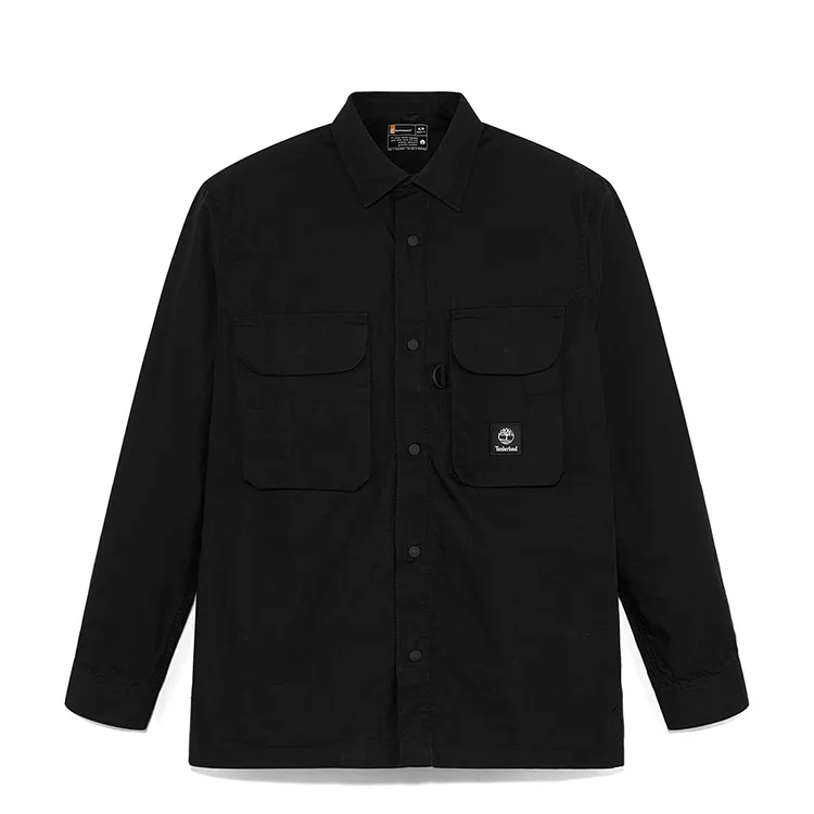Timberland Shirts Men's Black Lapel Moderate Other