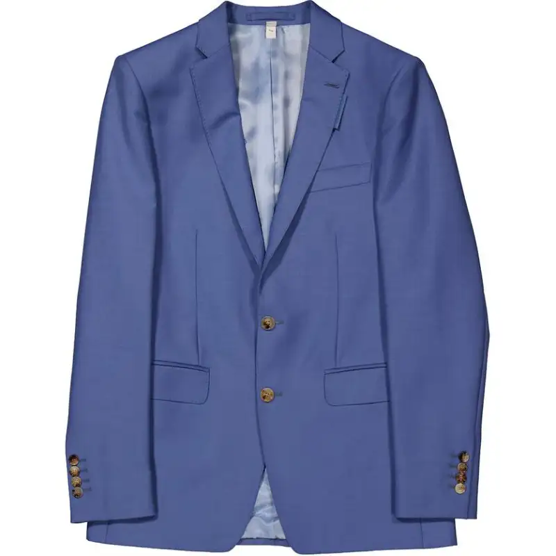 Burberry Business Suit Men's Blue