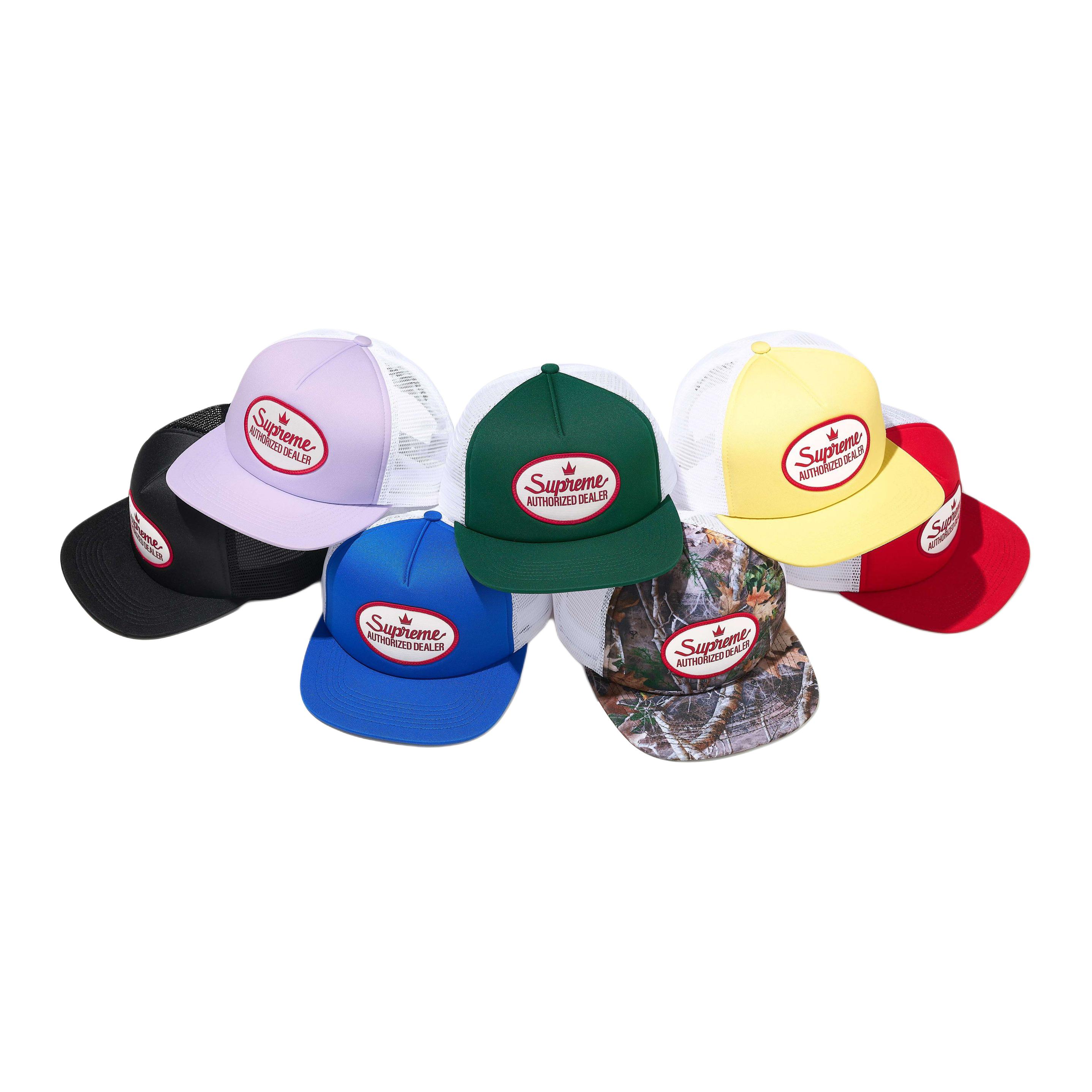 Кепка Supreme SS25 WEEK 6 Authorized Mesh Back 5-Panel (розовая)