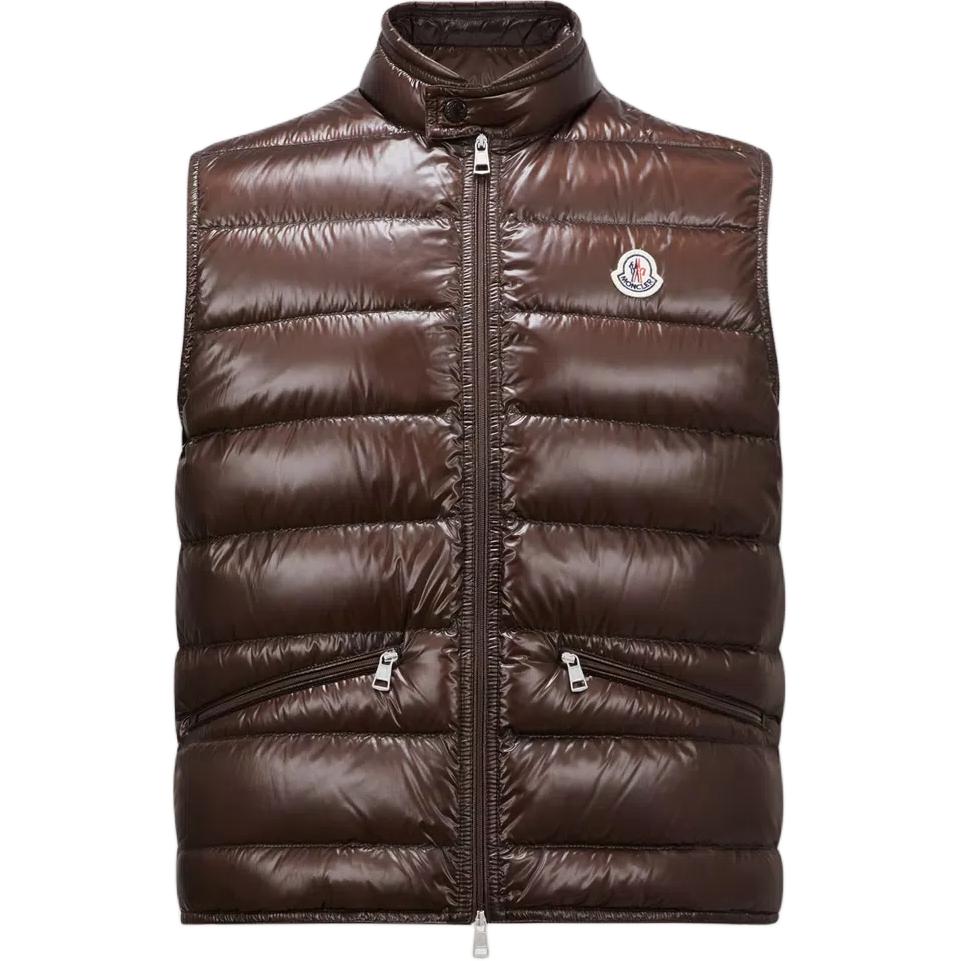 Жилет Moncler GUI (коричневый)