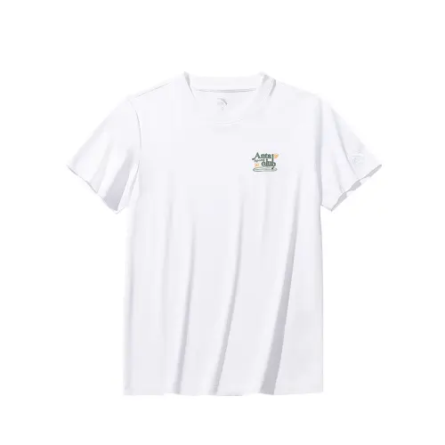 Anta Sports Lifestyle Collection Lifestyle Collection T Shirt Men's Snowflake White