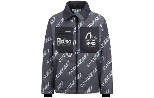 EVISU Puffer Jacket Men's Multicolor