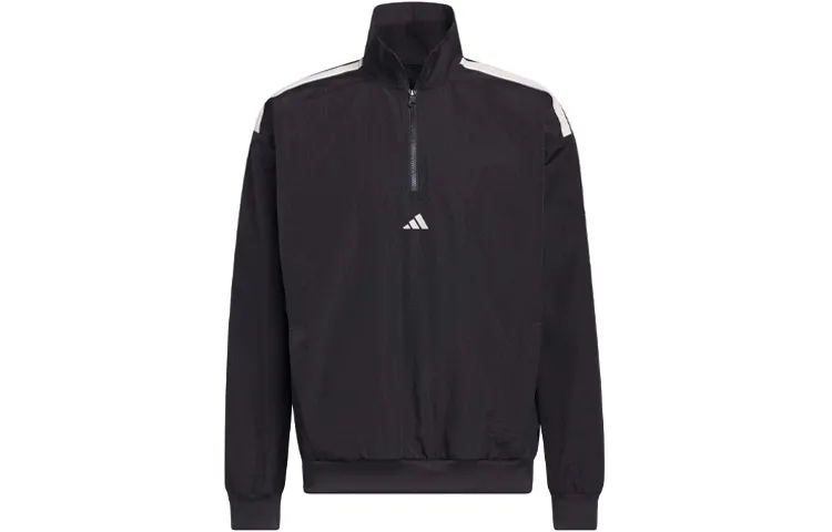 Adidas Originals BASKETBALL SELECT Jackets Men's Black Stand Collar Moderate Other