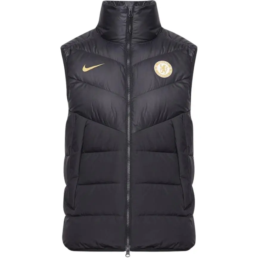 Nike Chelsea F.C. Windrunner Vest Men's Asphalt Blue/Asphalt Blue/Club Gold