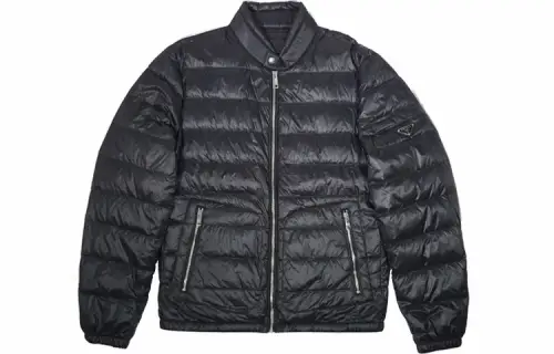 PRADA Down Jacket Winter Men's Black