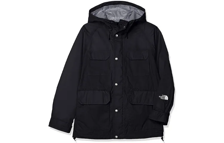 THE NORTH FACE Waterproof And Windproof Windbreaker Jacket Men's Black