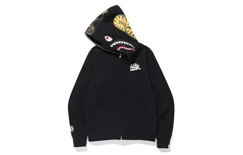 Bape Wiz Khalifa Shark Full Zip Hoodie