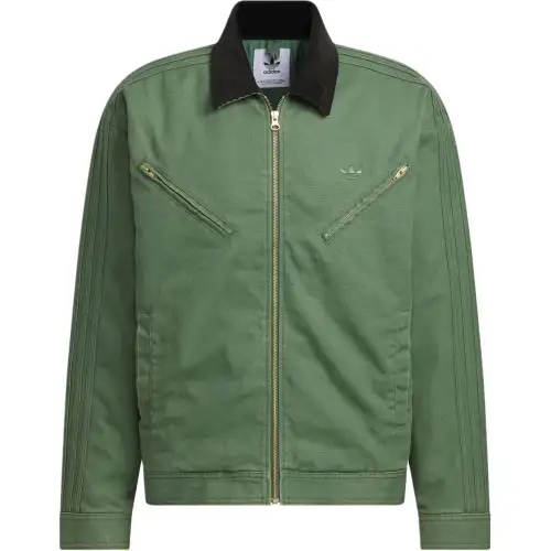 Adidas Originals WASH PAD JKT U Jacket Unisex Oxidation Green/Gold