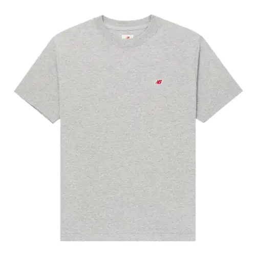 New Balance SEMI Over FITMade In USA T Shirt Unisex Gray
